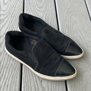 Black Nine West Slip on Shoes